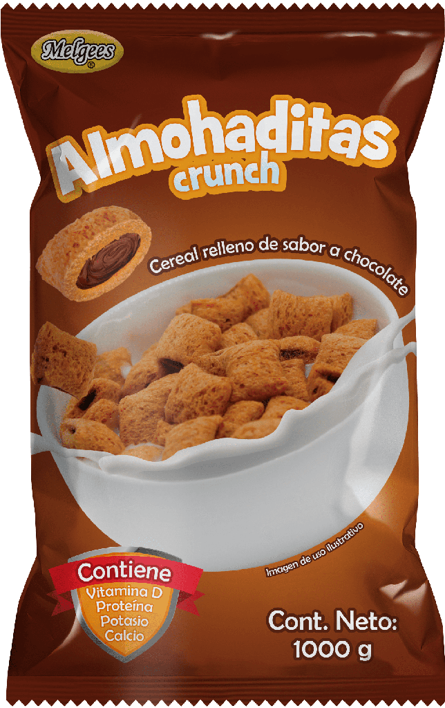 ALMOHADITA CRUNCH CHOCOLATE 6x1x1000g